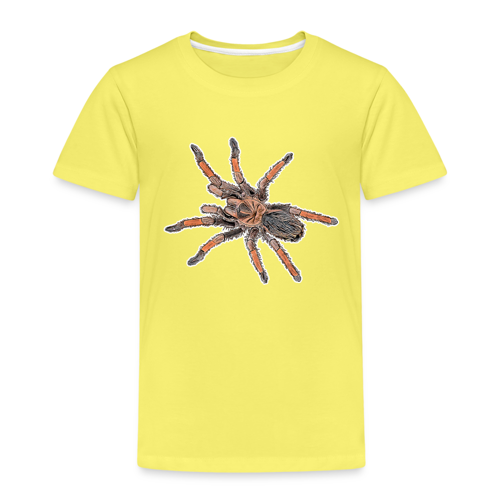 Kinder Basic T-Shirt Brachypelma emilia - Gelb