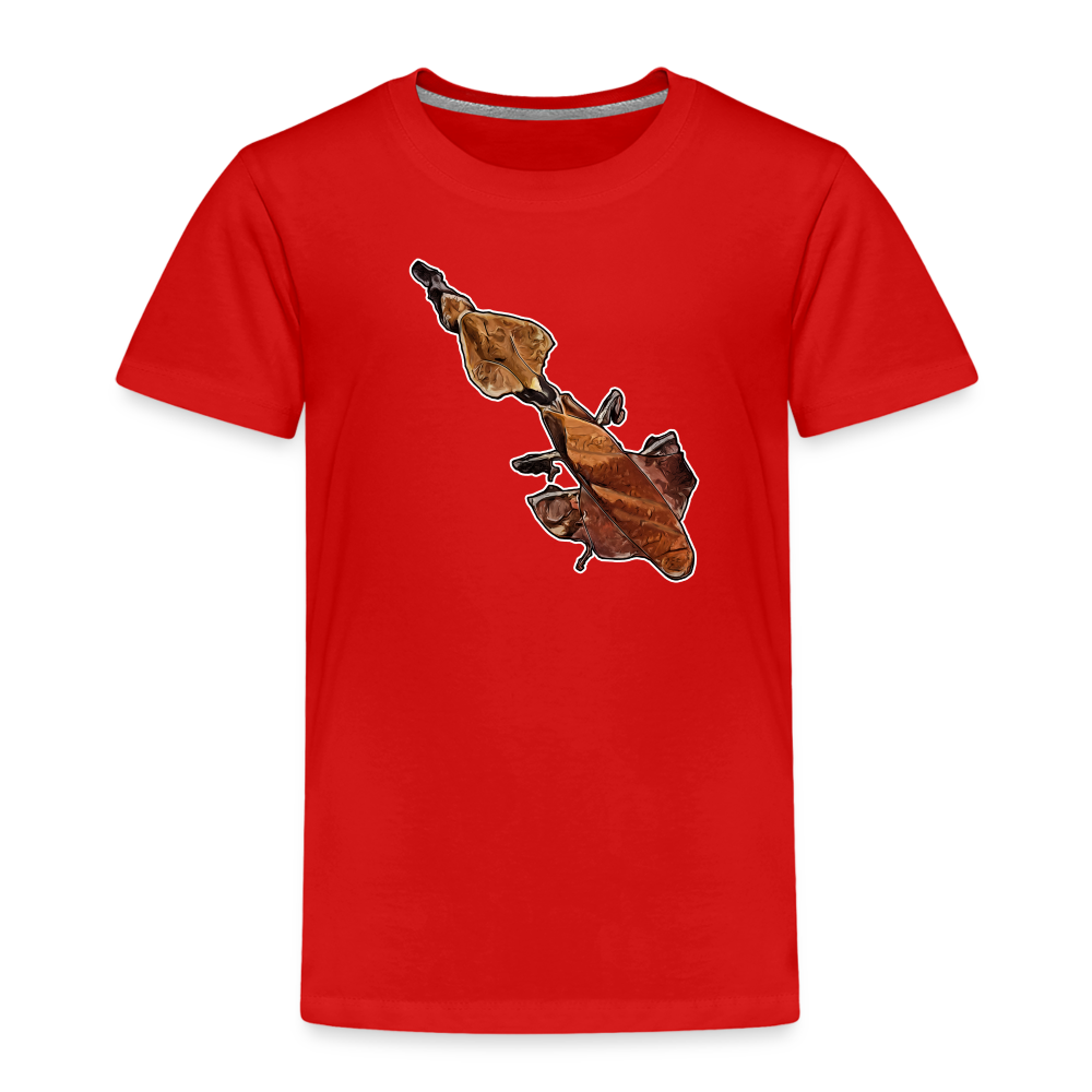 Kinder Basic T-Shirt Phyllocrania paradoxa female - Rot