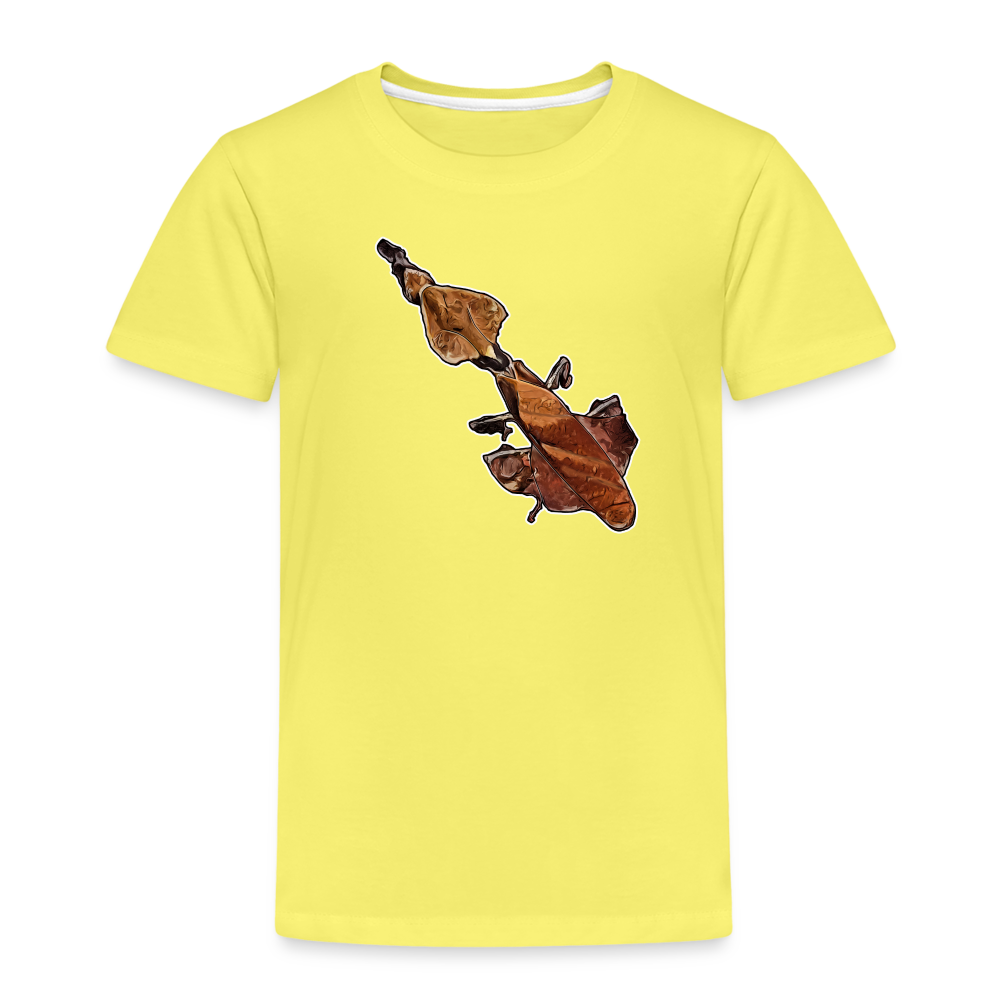 Kinder Basic T-Shirt Phyllocrania paradoxa female - Gelb