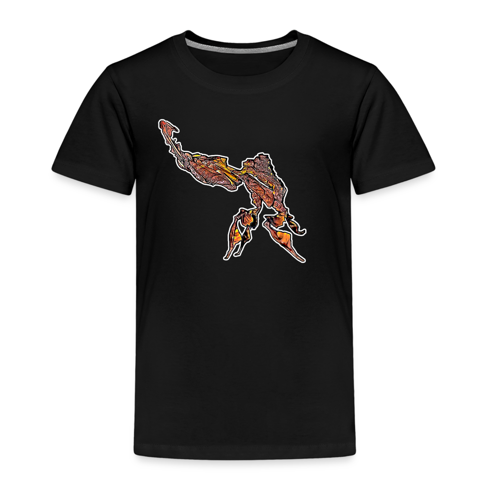 Kinder Basic T-Shirt Phyllocrania paradoxa male - Schwarz