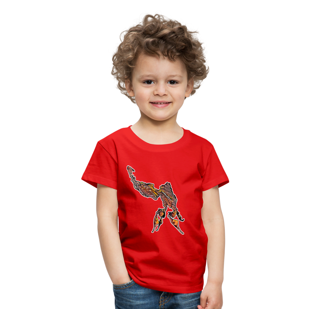 Kinder Basic T-Shirt Phyllocrania paradoxa male - Rot
