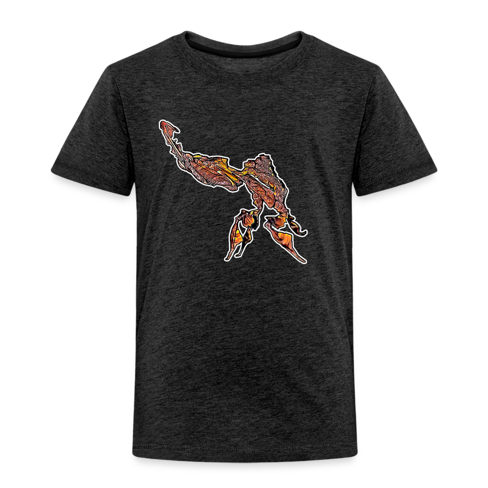 Kinder Basic T-Shirt Phyllocrania paradoxa male - Anthrazit