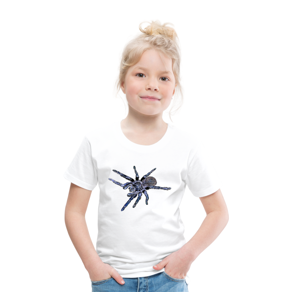 Kinder Basic T-Shirt Pterinopelma sazimai - weiß