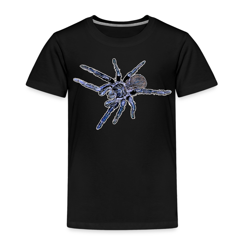 Kinder Basic T-Shirt Pterinopelma sazimai - Schwarz