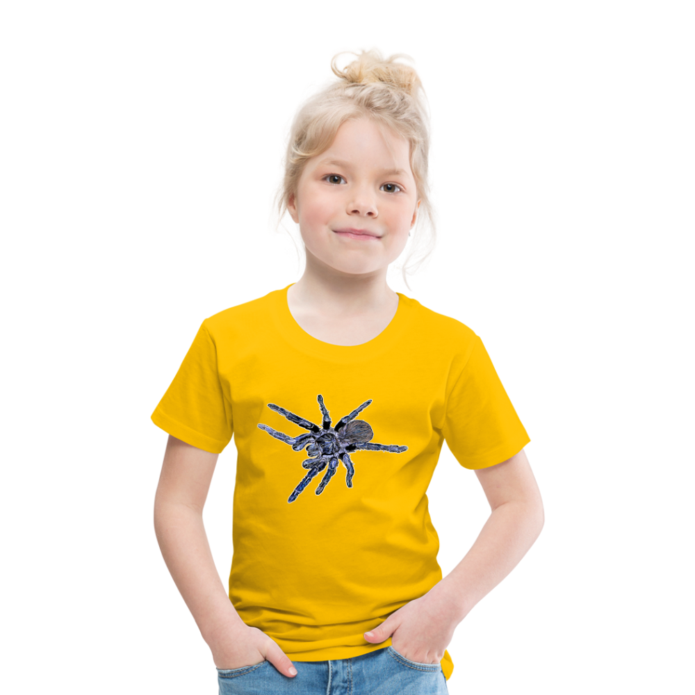Kinder Basic T-Shirt Pterinopelma sazimai - Sonnengelb