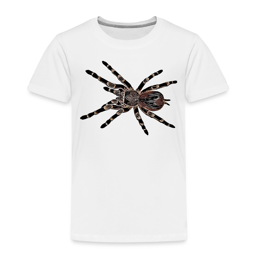 Kinder Basic T-Shirt Acanthoscurria geniculata - weiß