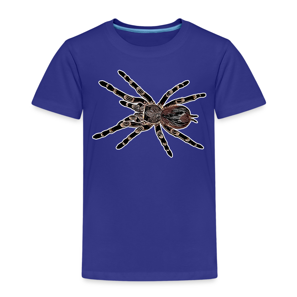 Kinder Basic T-Shirt Acanthoscurria geniculata - Königsblau