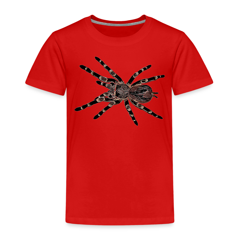 Kinder Basic T-Shirt Acanthoscurria geniculata - Rot