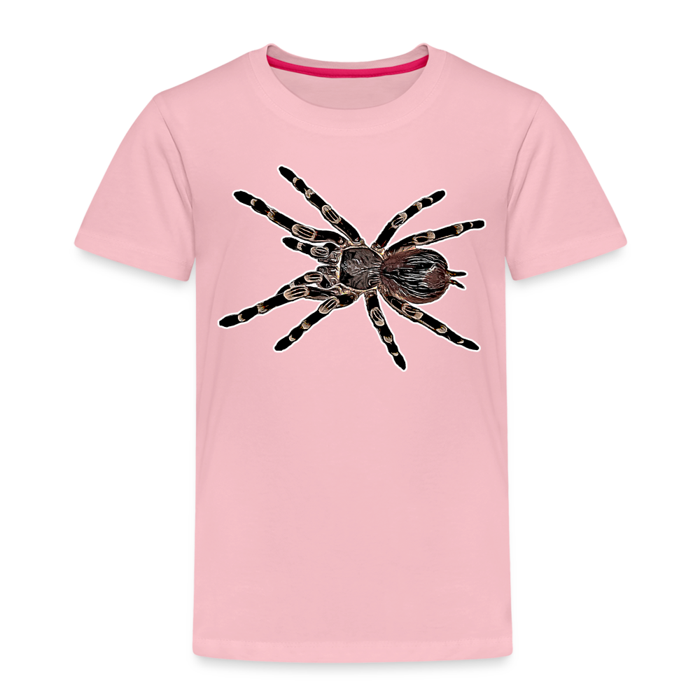 Kinder Basic T-Shirt Acanthoscurria geniculata - Hellrosa