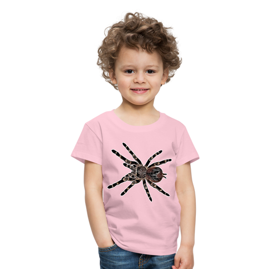 Kinder Basic T-Shirt Acanthoscurria geniculata - Hellrosa