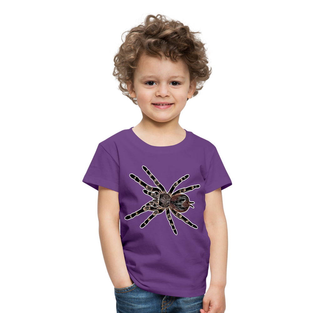 Kinder Basic T-Shirt Acanthoscurria geniculata - Lila