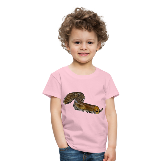 Kinder Basic T-Shirt Telodeinopus aoutii - Hellrosa