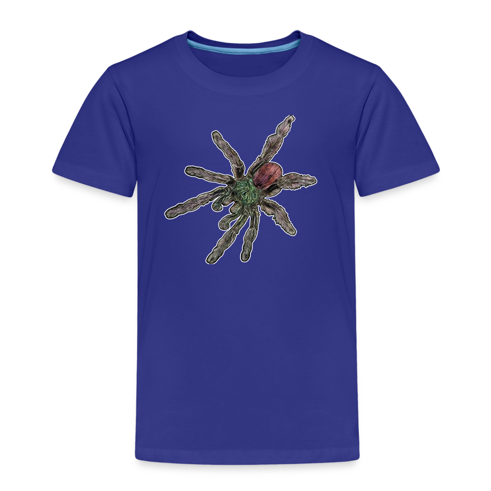 Kinder Basic T-Shirt Caribena versicolor - Königsblau