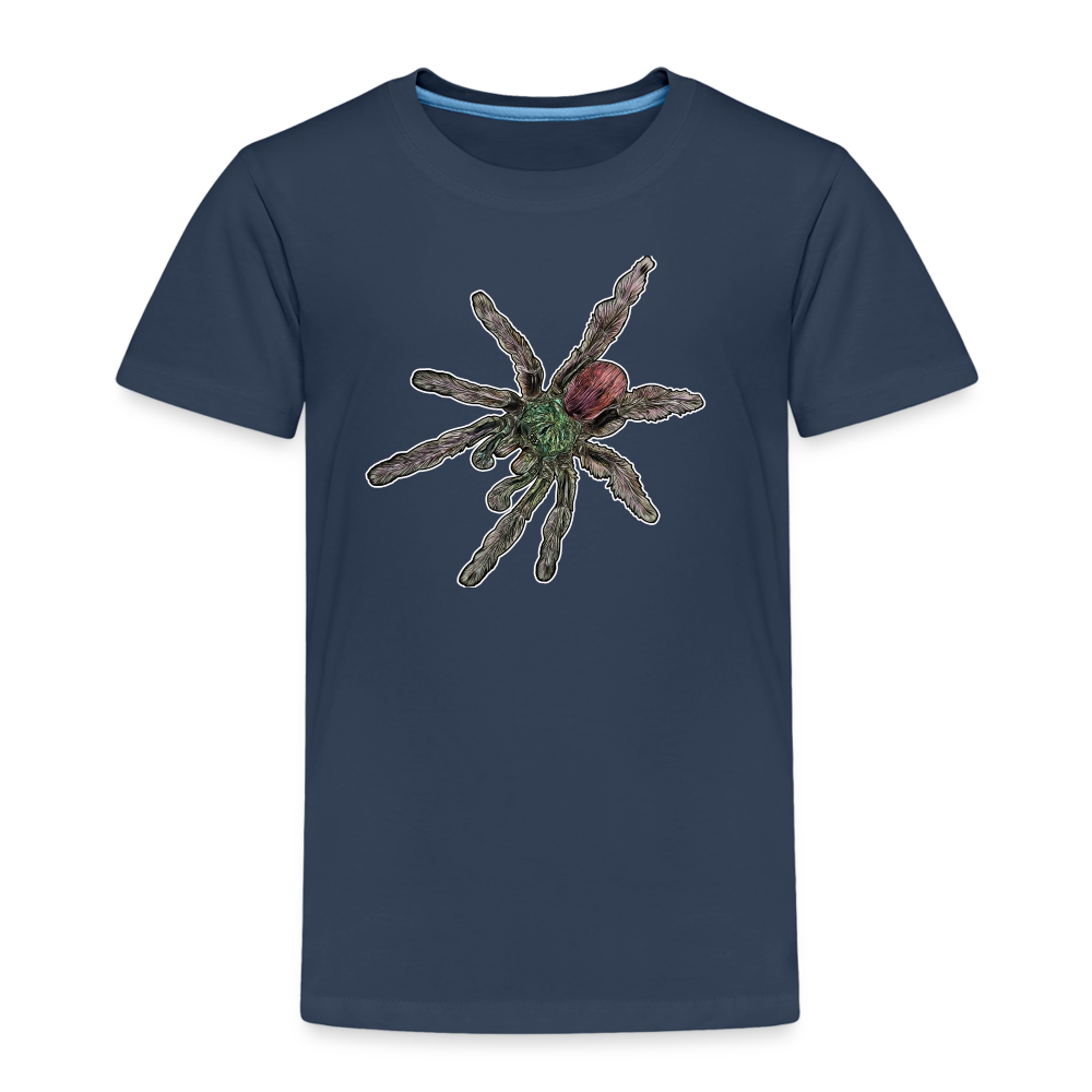 Kinder Basic T-Shirt Caribena versicolor - Navy
