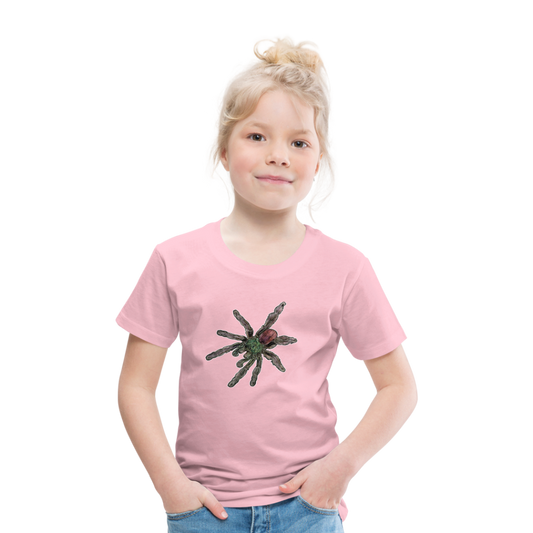 Kinder Basic T-Shirt Caribena versicolor - Hellrosa