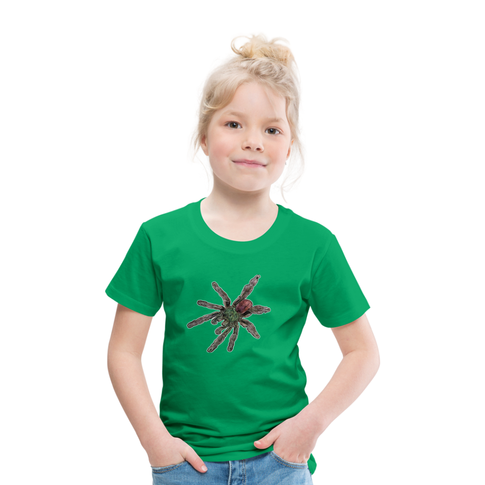 Kinder Basic T-Shirt Caribena versicolor - Kelly Green