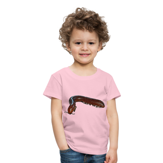 Kinder Basic T-Shirt Ophistreptus guineensis - Hellrosa