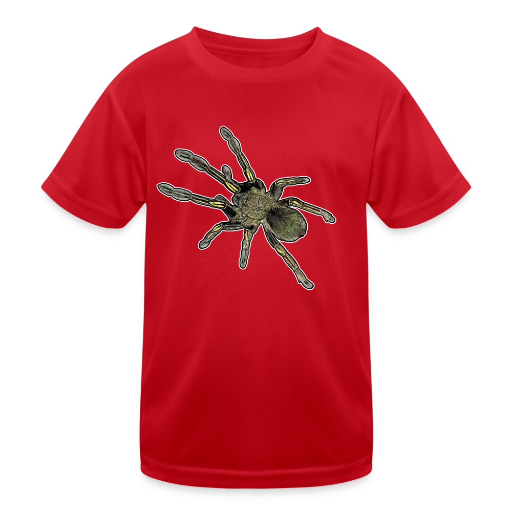 Kinder Funktions-T-Shirt Ephebopus murinus - Rot