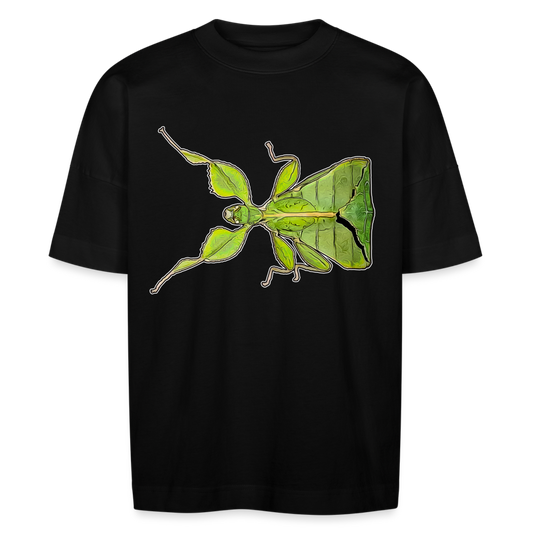 Unisex Stanley & Stella Oversize Bio-T-Shirt Phyllium philippinicum female - Schwarz