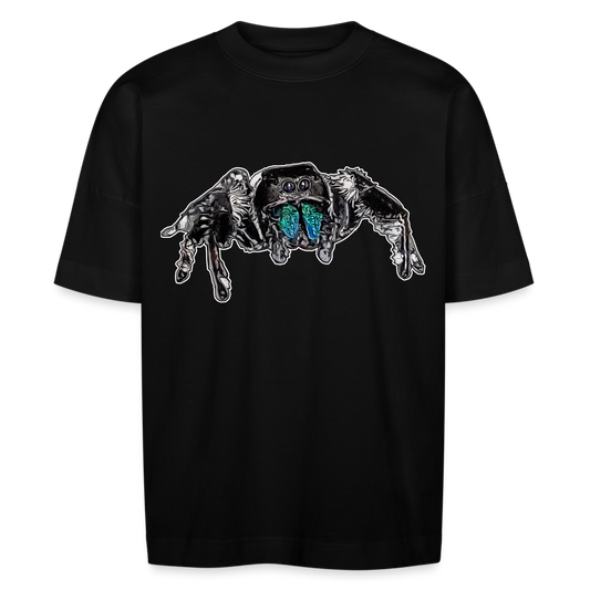 Unisex Stanley & Stella Oversize Bio-T-Shirt Phidippus regius Everglades male - Schwarz