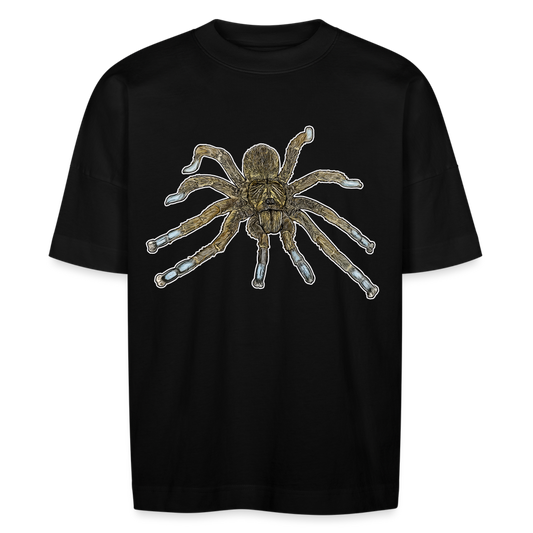 Unisex Stanley & Stella Oversize Bio-T-Shirt Idiothele mira - Schwarz