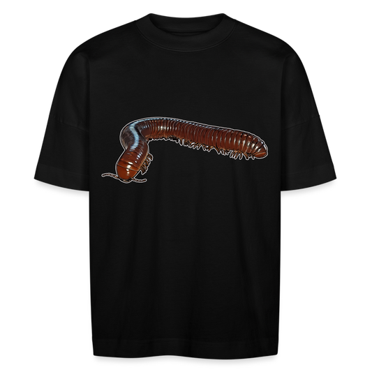 Unisex Stanley & Stella Oversize Bio-T-Shirt Ophistreptus guineensis - Schwarz