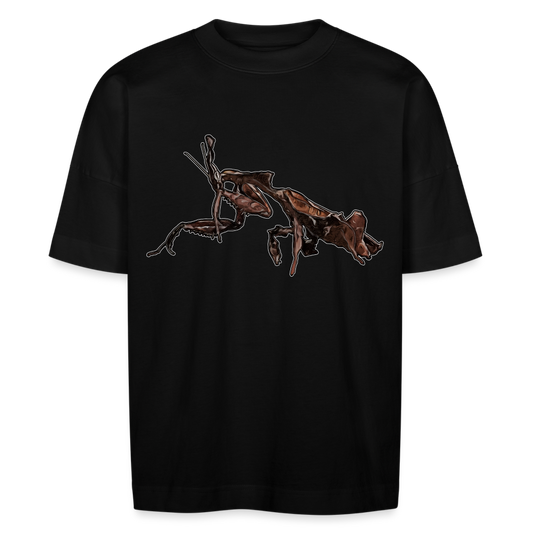 Unisex Stanley & Stella Oversize Bio-T-Shirt Phyllocrania paradoxa female 2 - Schwarz