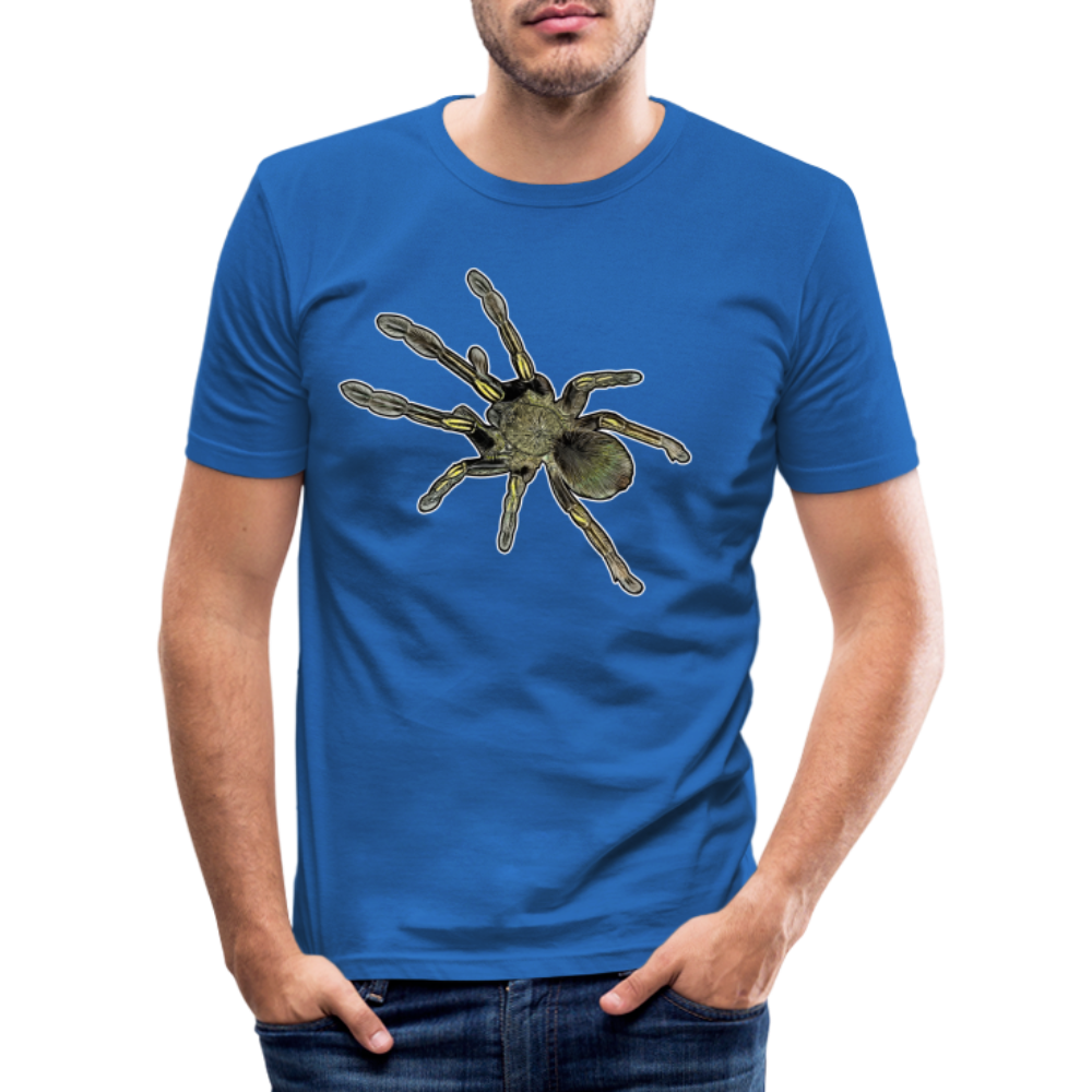 Männer Slim Fit T-Shirt Ephebopus murinus - Königsblau