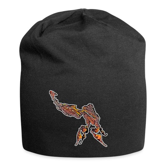 Jersey-Beanie Phyllocrania paradoxa male - Schwarz