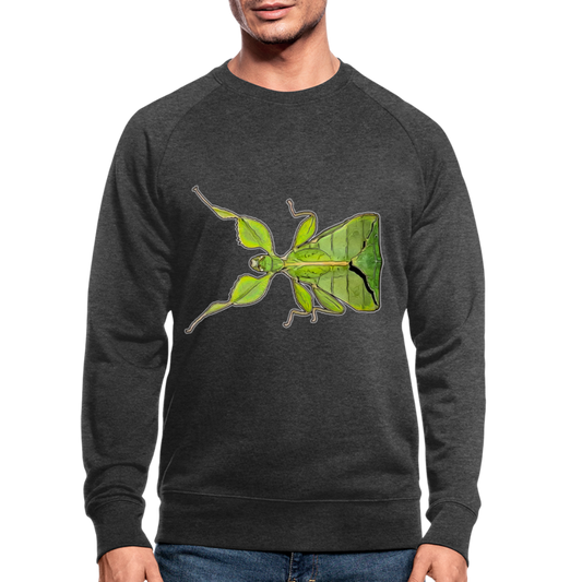 Männer Stanley & Stella Bio-Sweatshirt Phyllium philippinicum female - Dunkelgrau meliert