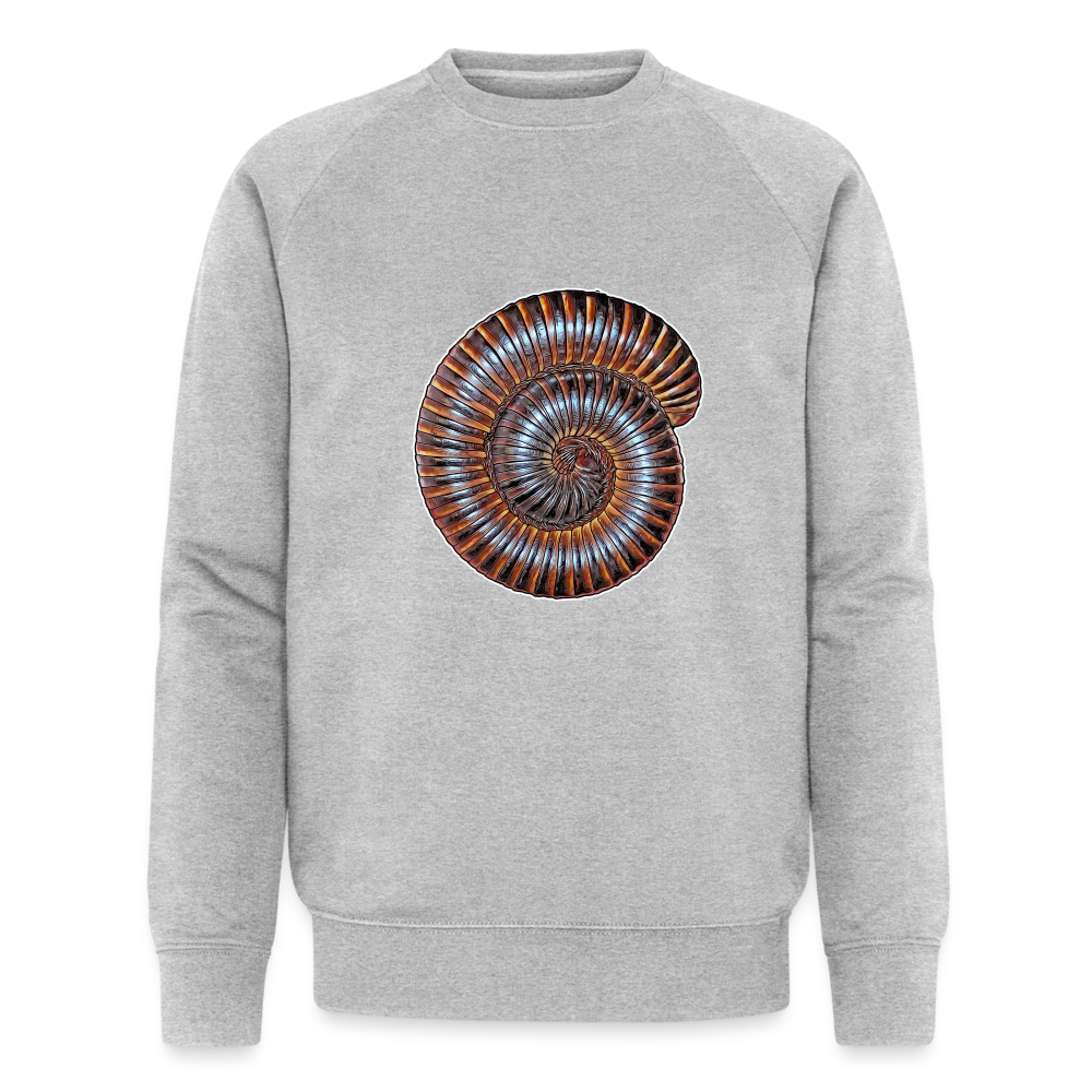 Männer Stanley & Stella Bio-Sweatshirt Archispirostreptus gigas - Grau meliert