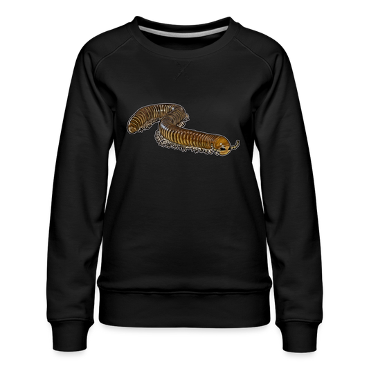 Frauen Pullover Telodeinopus aoutii - Schwarz