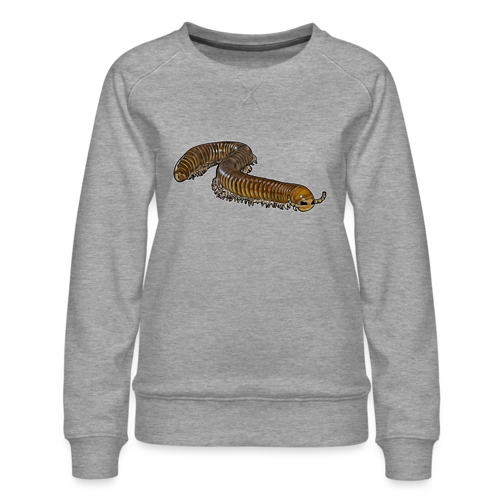 Frauen Pullover Telodeinopus aoutii - Grau meliert