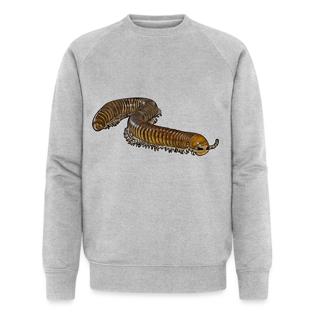 Männer Stanley & Stella Bio-Sweatshirt Telodeinopus aoutii - Grau meliert