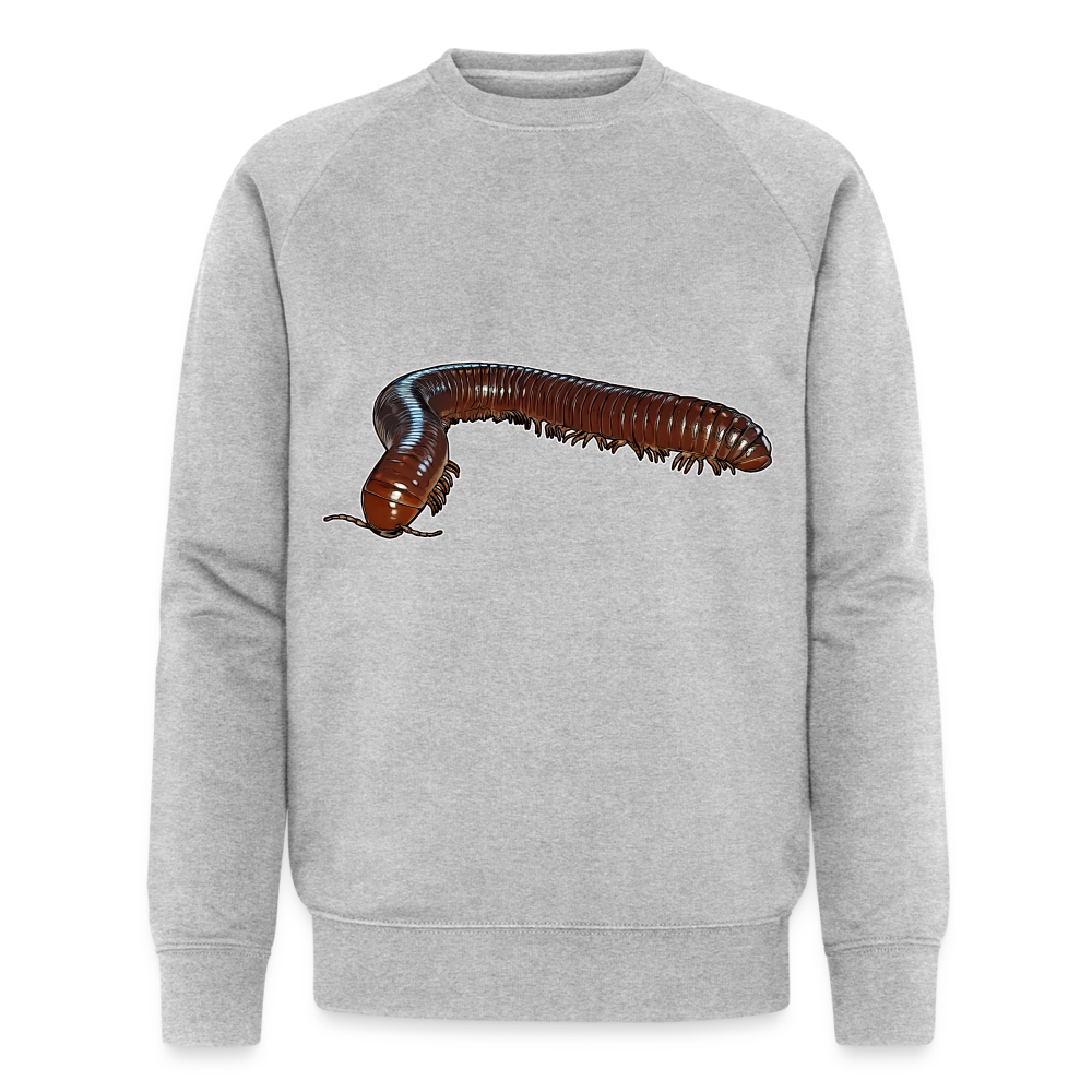 Männer Stanley & Stella Bio-Sweatshirt Ophistreptus guineensis - Grau meliert