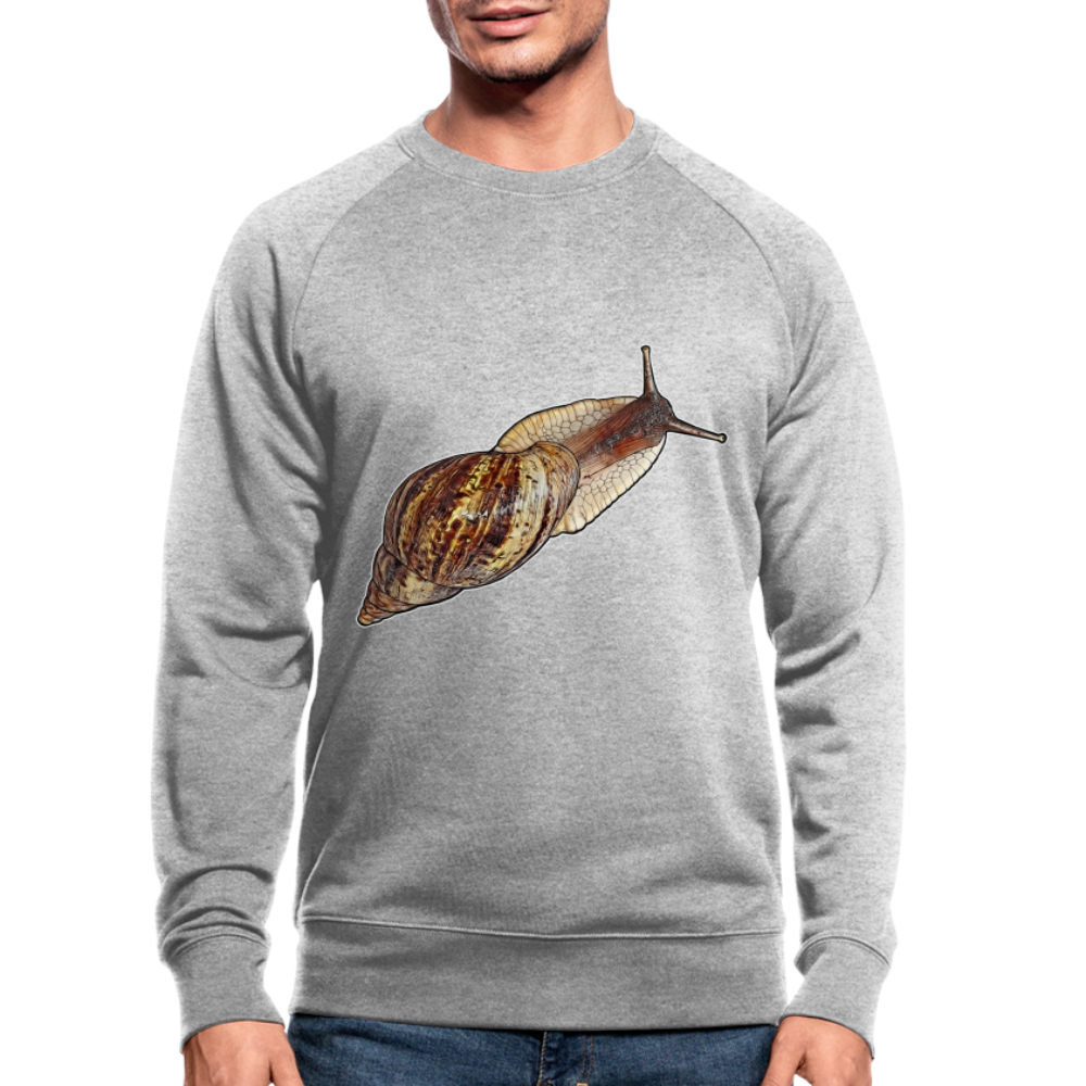 Männer Stanley & Stella Bio-Sweatshirt Achatina reticulata wildfarben - Grau meliert