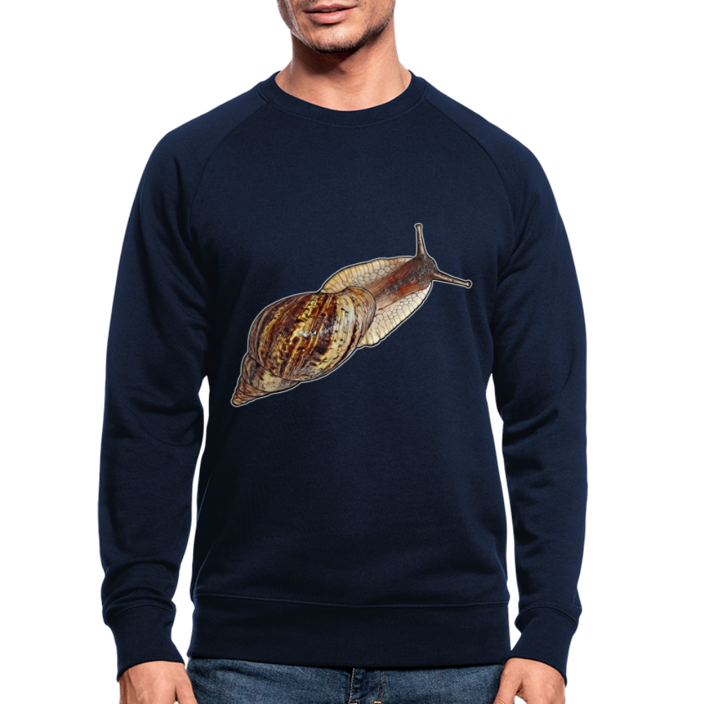Männer Stanley & Stella Bio-Sweatshirt Achatina reticulata wildfarben - Navy