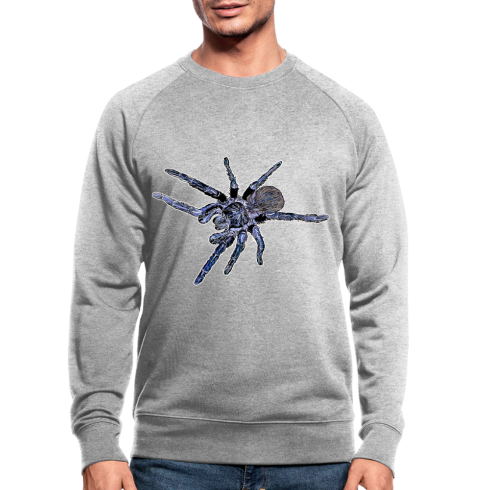 Männer Stanley & Stella Bio-Sweatshirt Pterinopelma sazimai - Grau meliert
