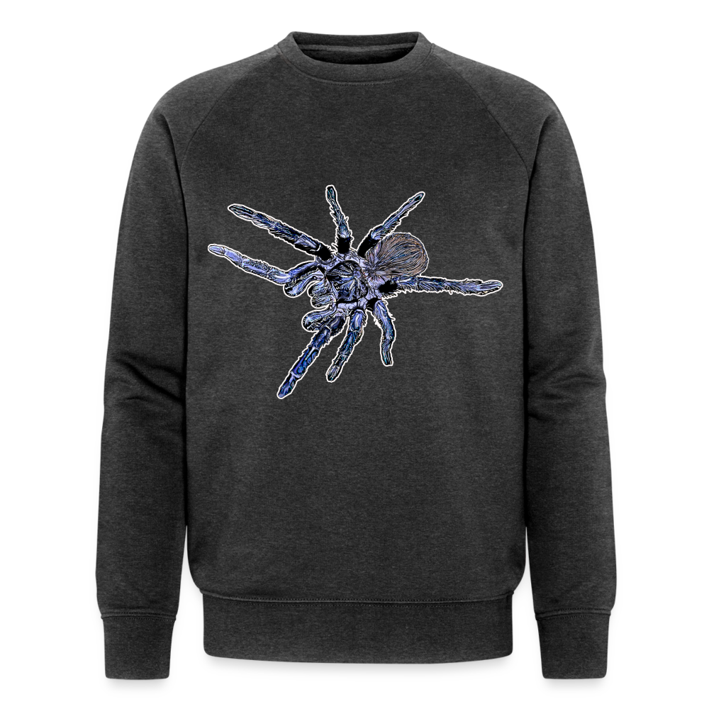 Männer Stanley & Stella Bio-Sweatshirt Pterinopelma sazimai - Dunkelgrau meliert
