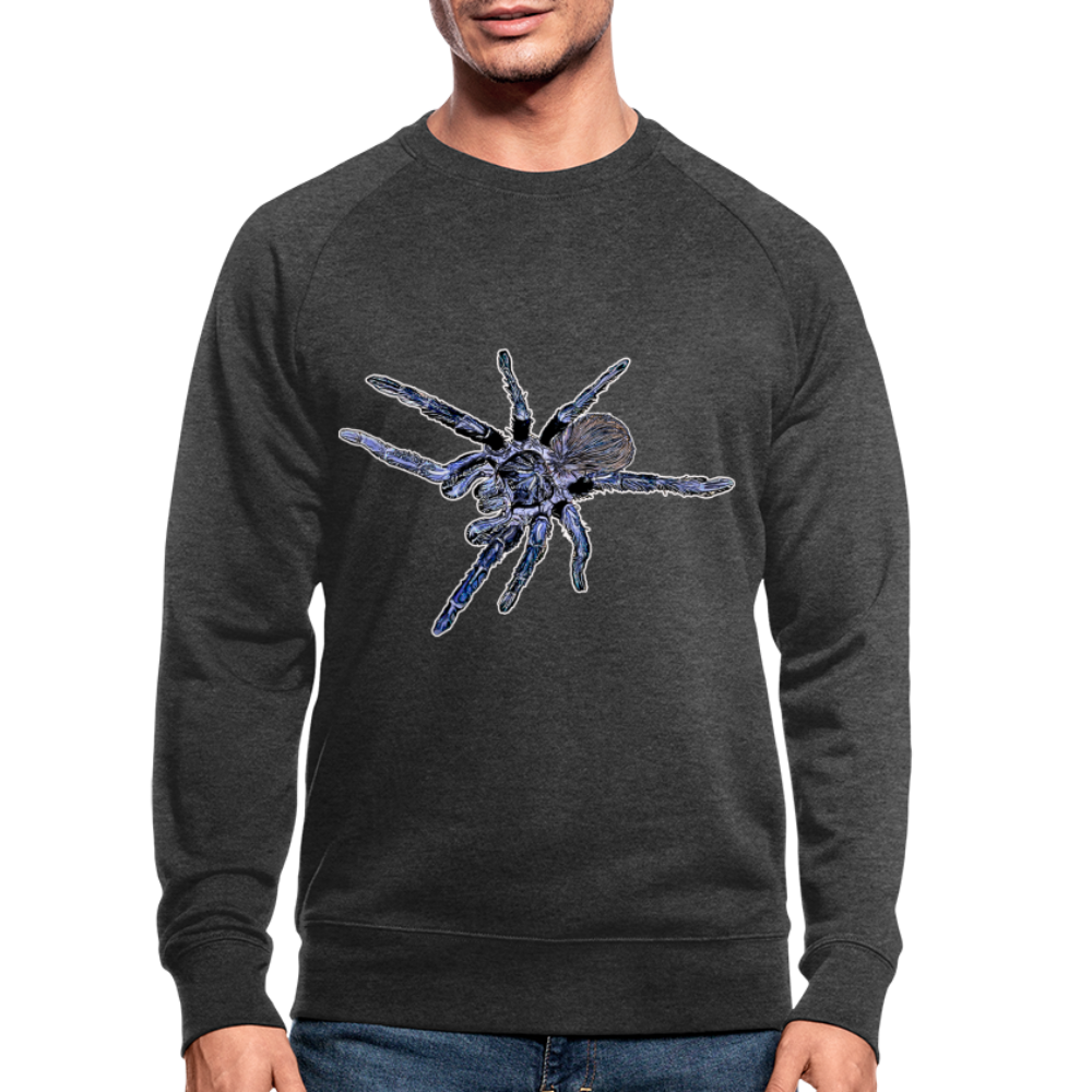Männer Stanley & Stella Bio-Sweatshirt Pterinopelma sazimai - Dunkelgrau meliert