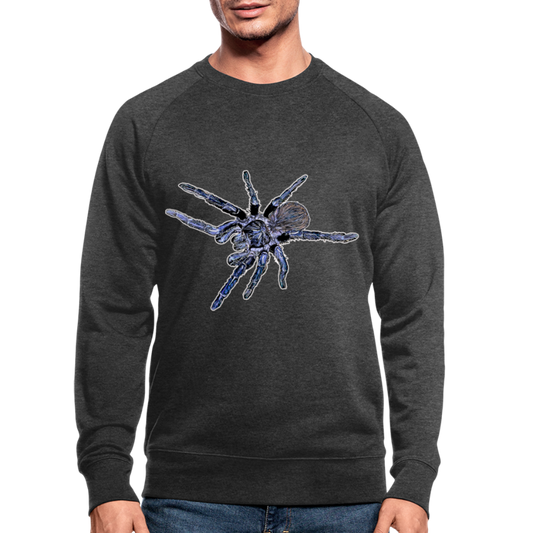 Männer Stanley & Stella Bio-Sweatshirt Pterinopelma sazimai - Dunkelgrau meliert