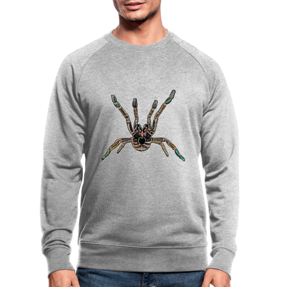 Männer Stanley & Stella Bio-Sweatshirt Pterinochilus murinus tcf - Grau meliert