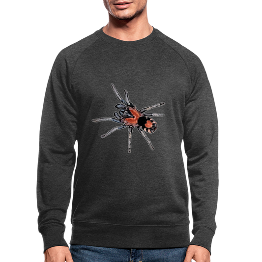 Männer Stanley & Stella Bio-Sweatshirt Cyriocosmus elegans - Dunkelgrau meliert
