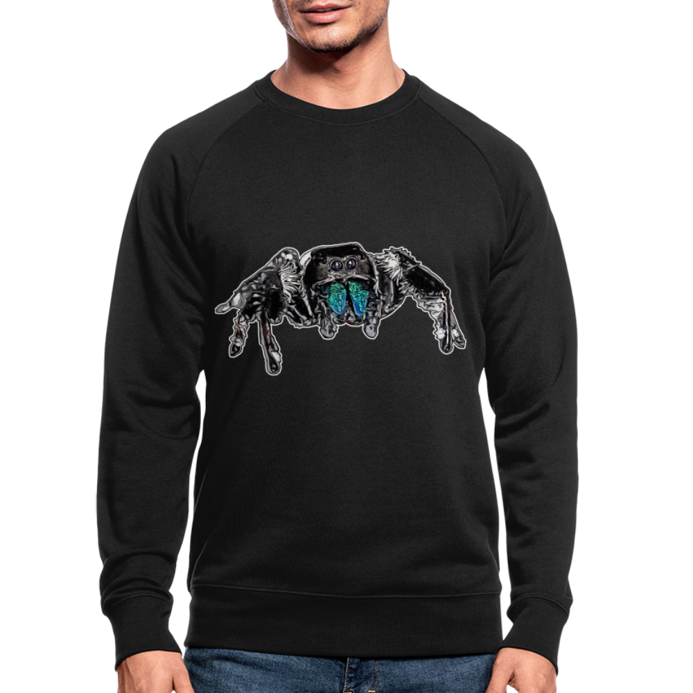 Männer Stanley & Stella Bio-Sweatshirt Phidippus regius Everglades male - Schwarz