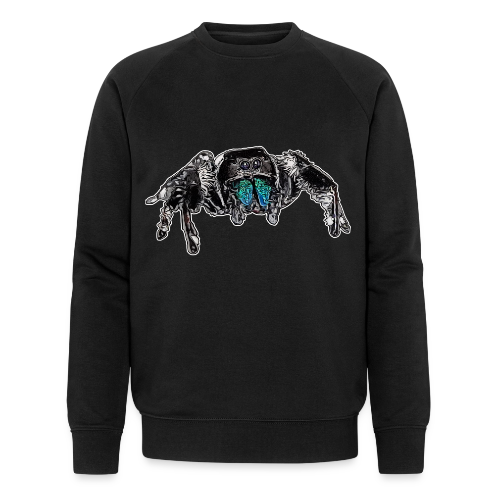 Männer Stanley & Stella Bio-Sweatshirt Phidippus regius Everglades male - Schwarz