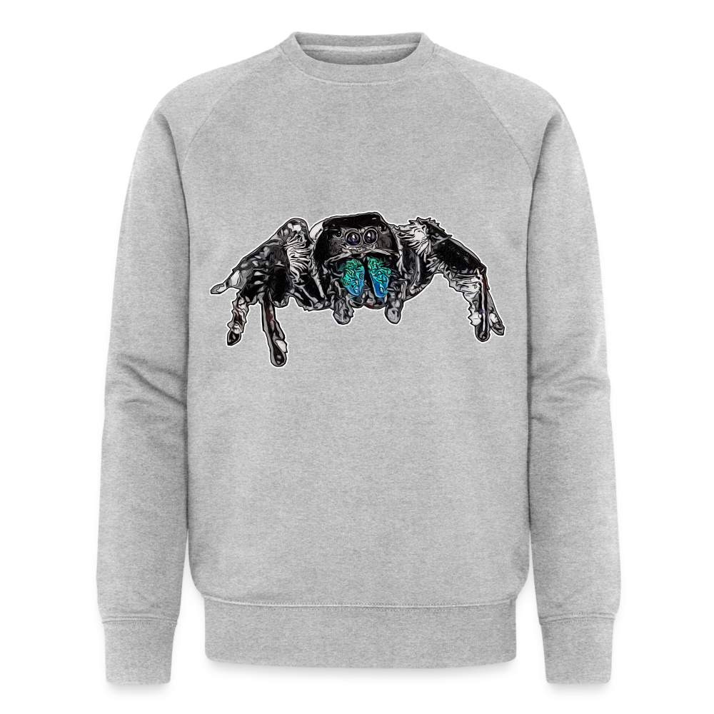 Männer Stanley & Stella Bio-Sweatshirt Phidippus regius Everglades male - Grau meliert