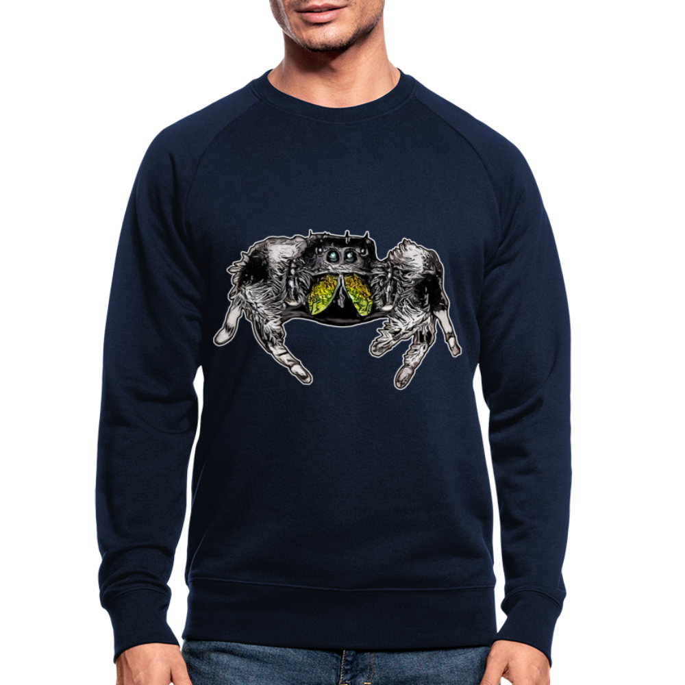 Männer Stanley & Stella Bio-Sweatshirt Phidippus regius Rastafari male - Navy