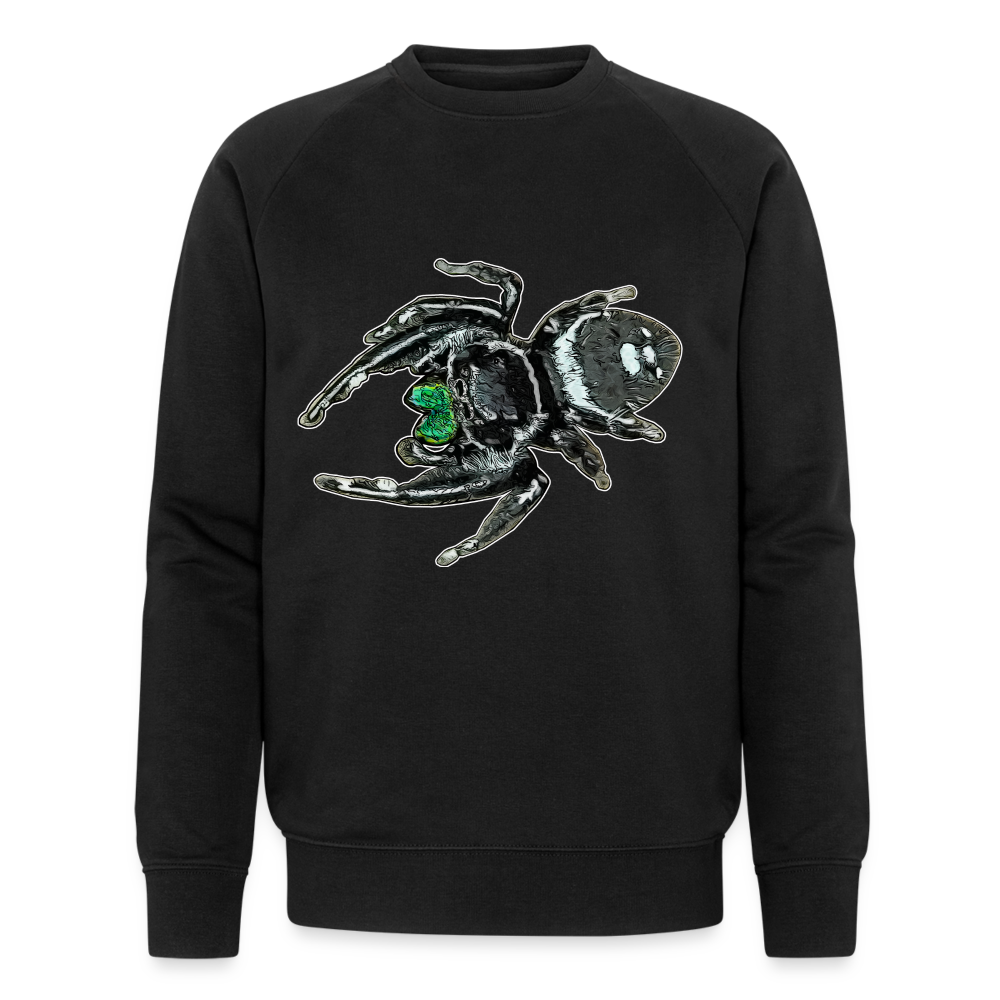 Männer Stanley & Stella Bio-Sweatshirt Phidippus regius White Bahamas male - Schwarz