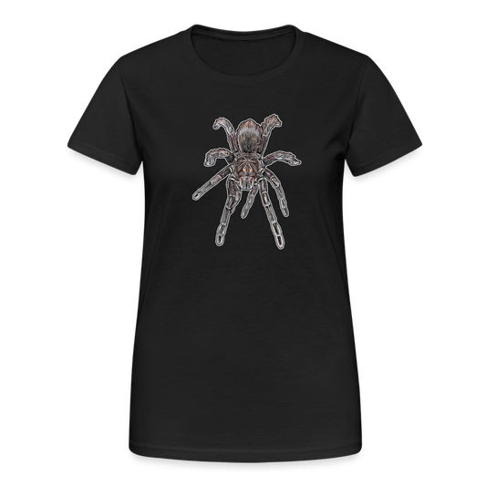 Frauen Gildan Heavy T-Shirt Pamphobeteus sp Machala juvenile - Schwarz