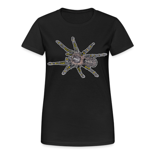 Frauen Gildan Heavy T-Shirt Grammostola pulchripes - Schwarz